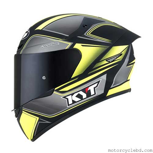 KYT TT Course Tourist Yellow Fluo