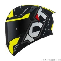 KYT TT Course Matt Black Yellow